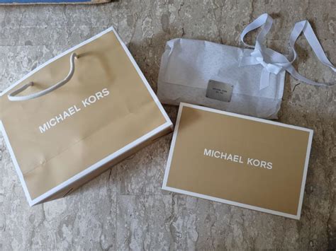 michael kors packaging from store|michael kors online orders.